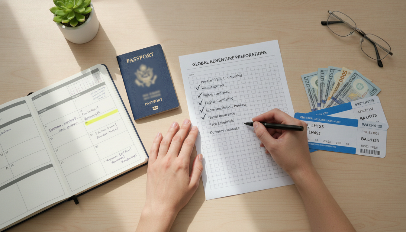 Corporate Group Travel Checklist: 12 Months to Departure
