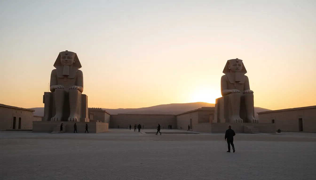 The Colossi of Memnon