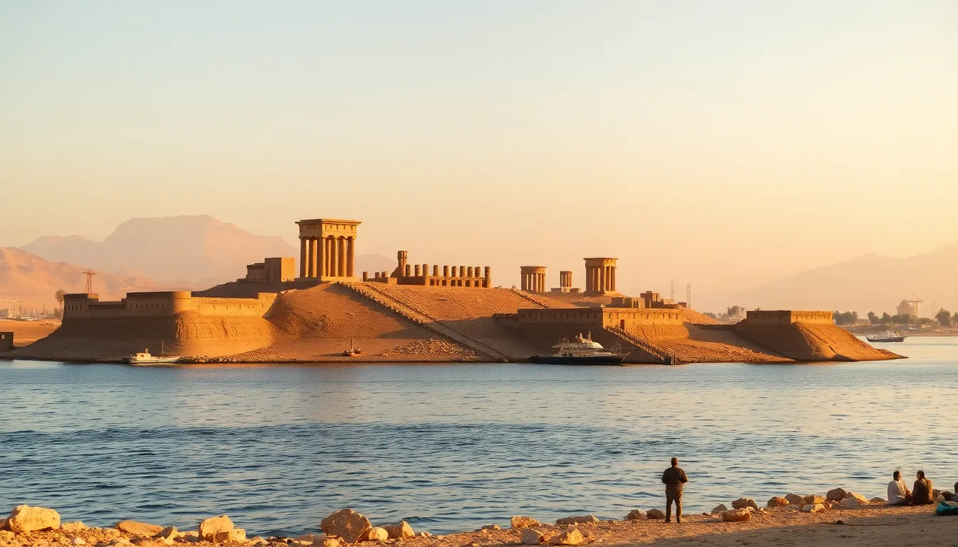 Elephantine Island: The Ancient Jewish Temple at Aswan
