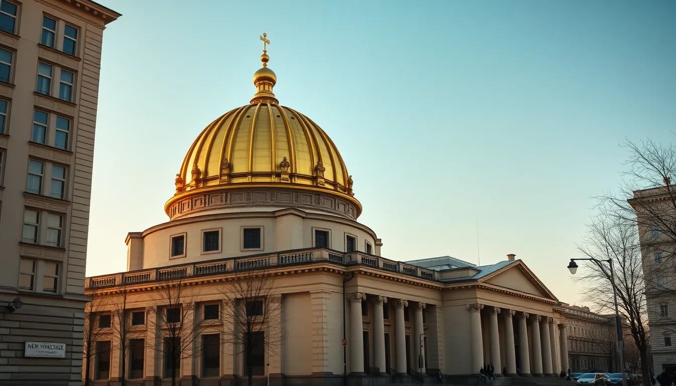 The New Synagogue on Oranienburger Strasse, Berlin