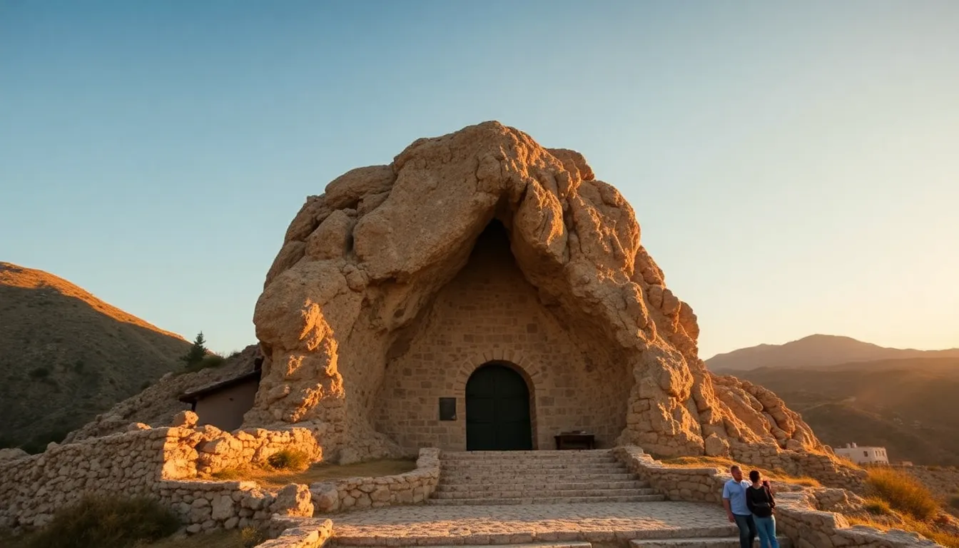 The Cave of the Apocalypse on Patmos