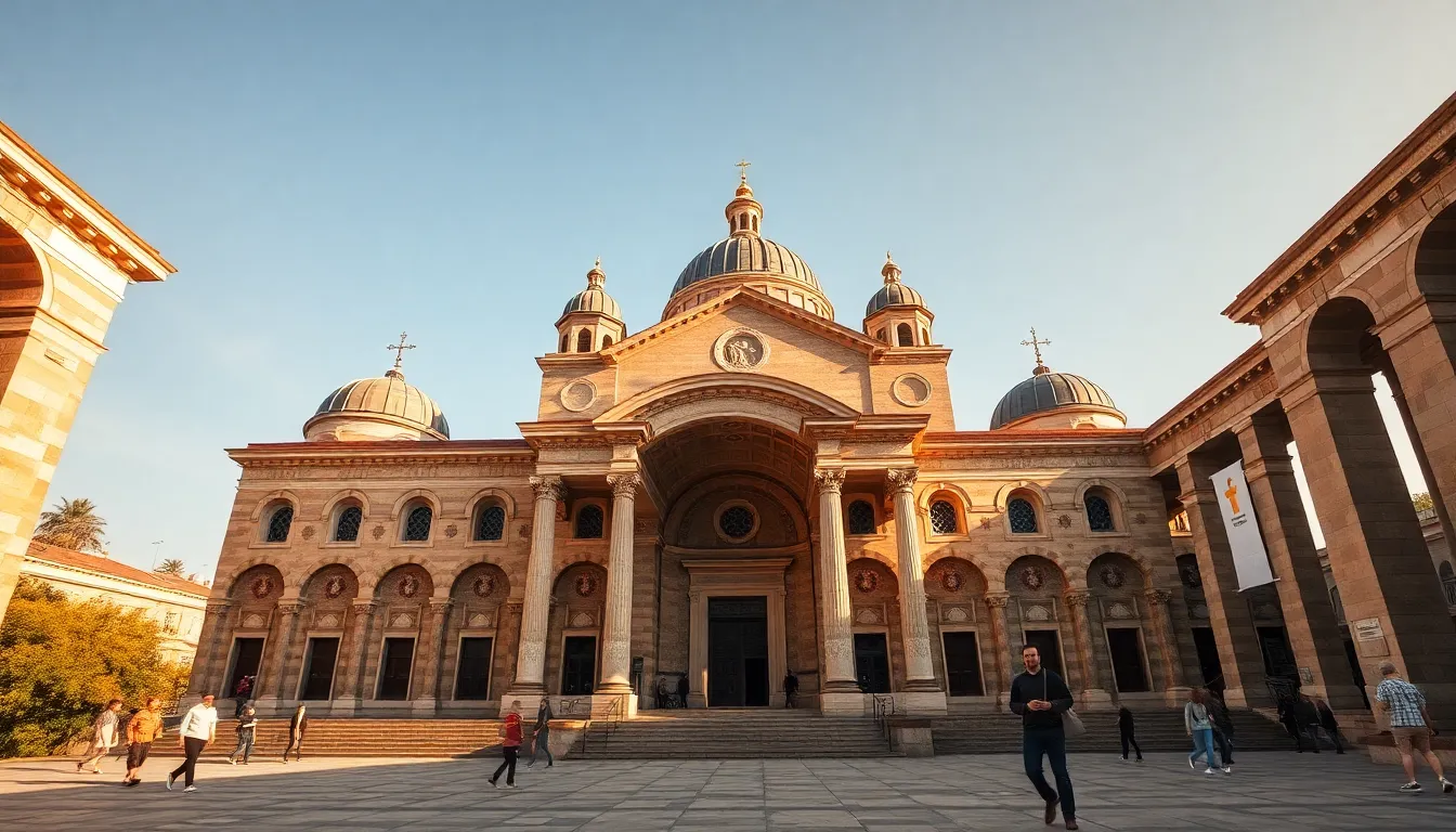 The Basilica of Saint Demetrius in Thessaloniki