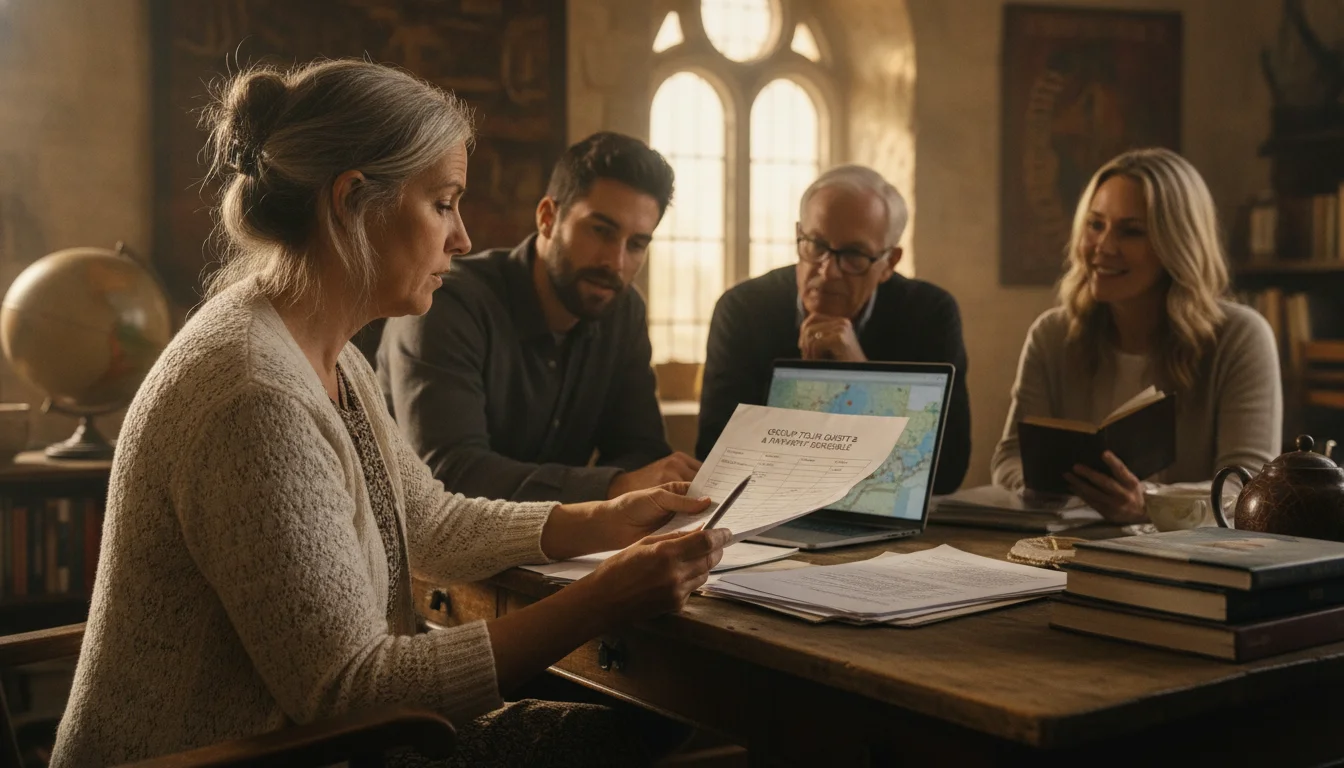How Deposit and Final Payment Work for a Group Tour