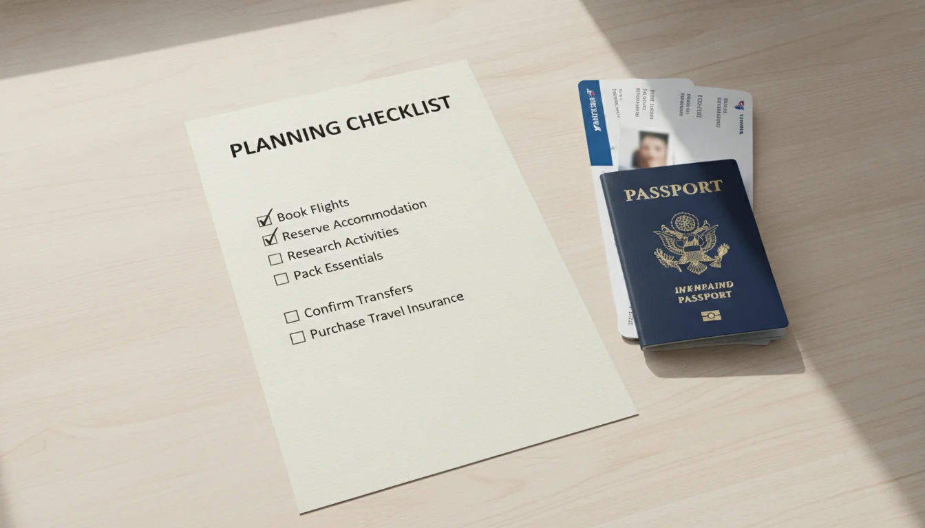 Incentive Travel Planning Checklist: Stage by Stage