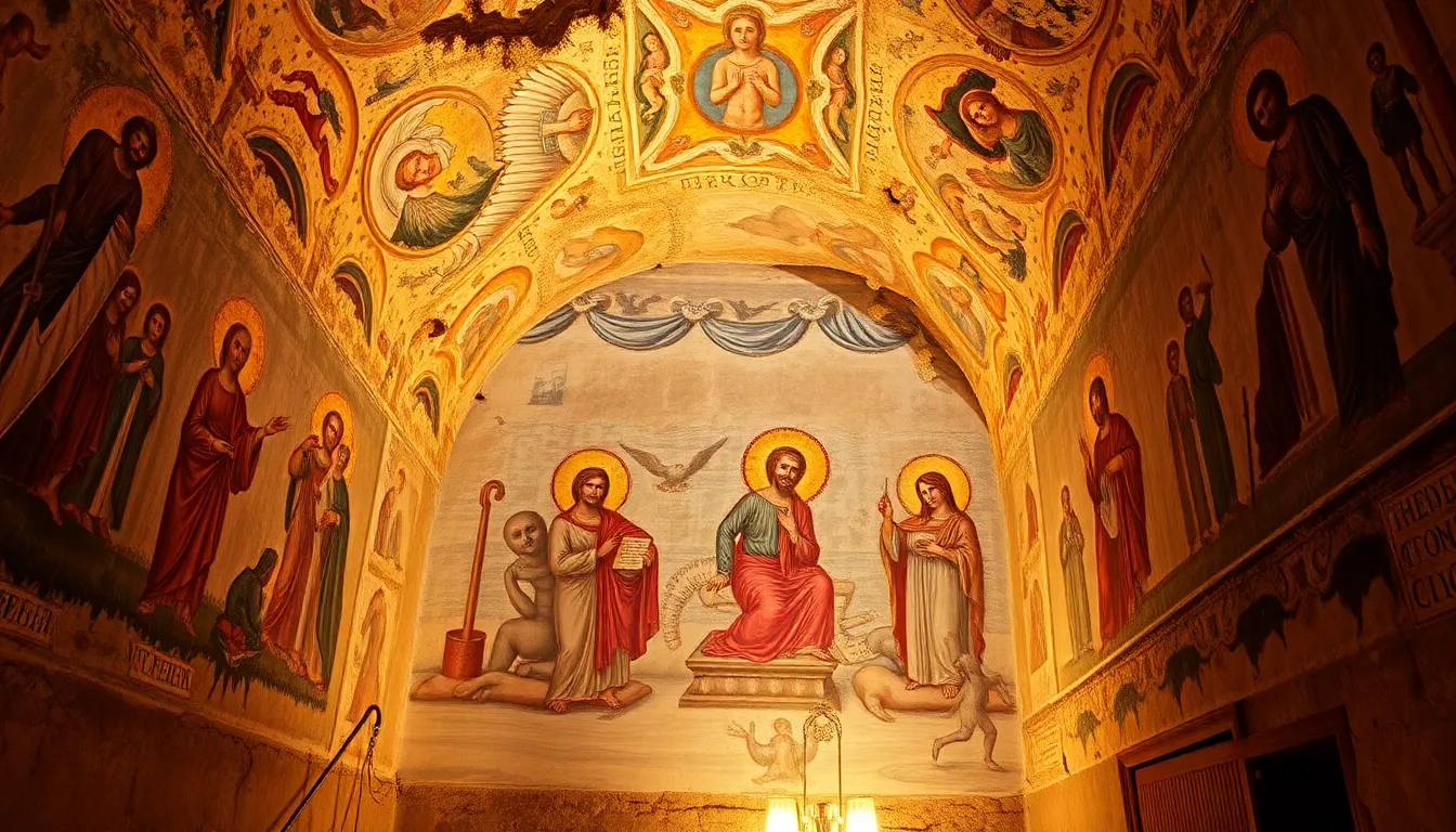 The Catacombs of Priscilla and the Earliest Christian Art