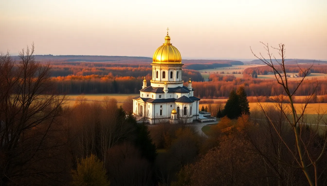 Lichen and the Basilica of Our Lady of Sorrows