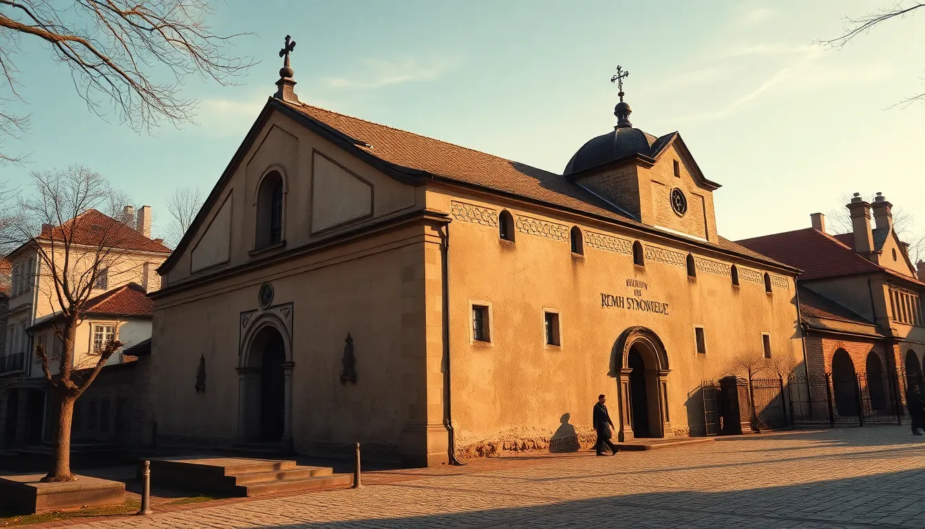 The Remuh Synagogue and Cemetery in Krakow