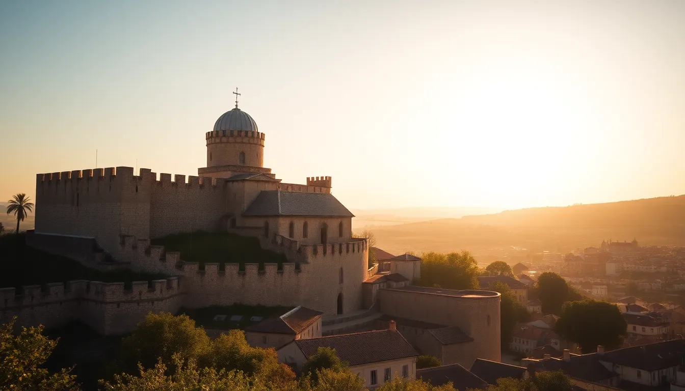 The Castle of Tomar and the Templar Walls