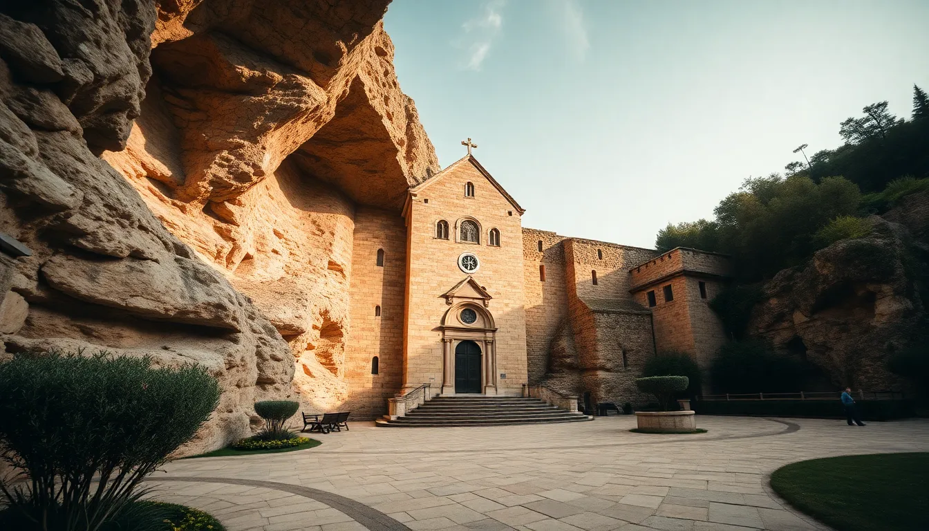 The Cave of Saint Ignatius at Manresa