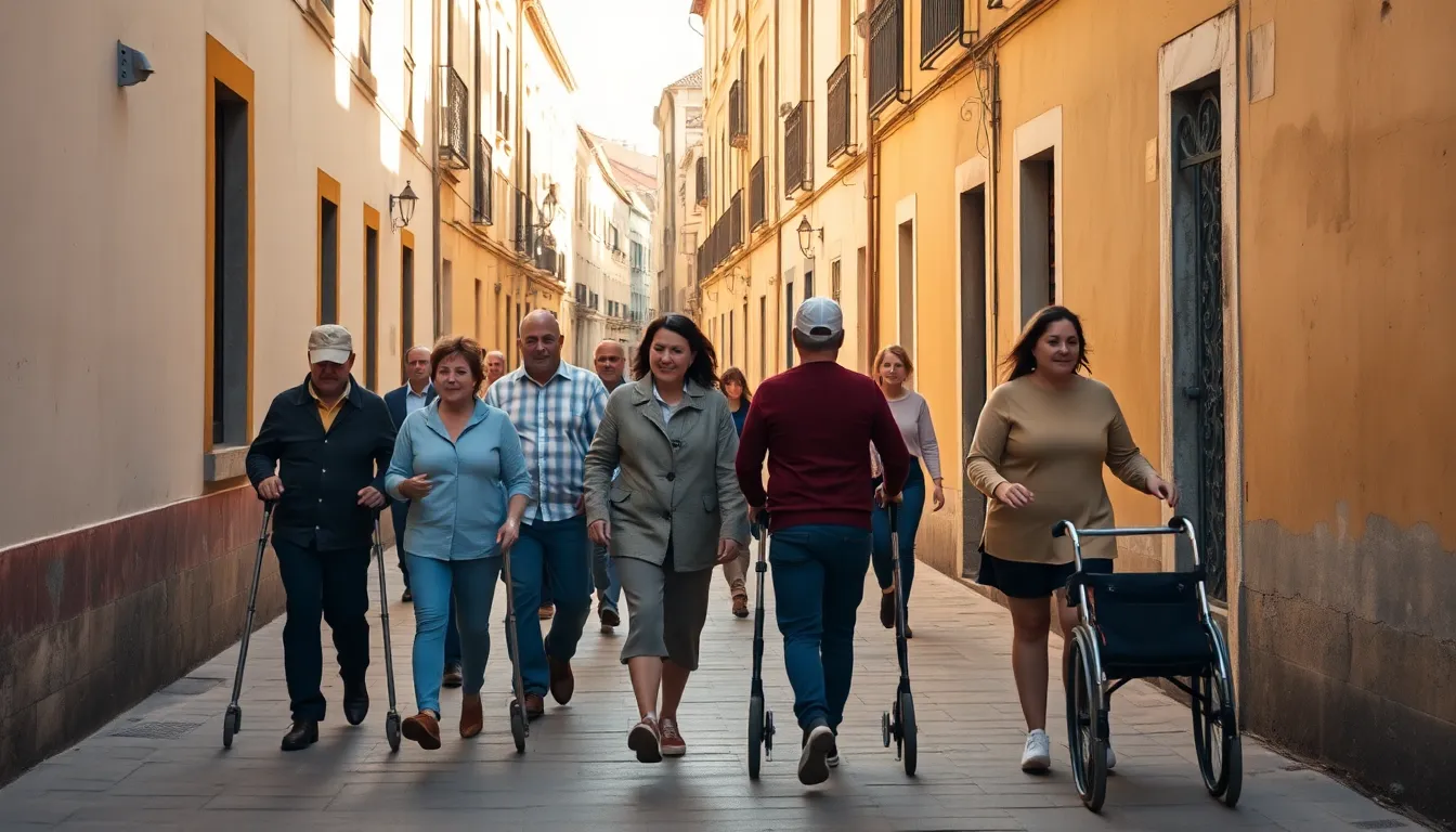 What to Do When Your Spain Group Has Mixed Mobility