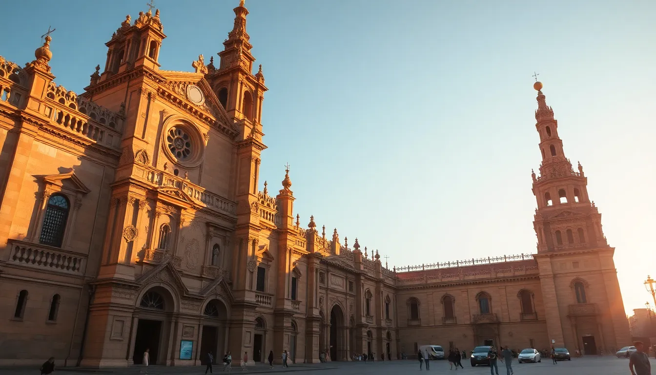The Cathedral of Seville and the Giralda