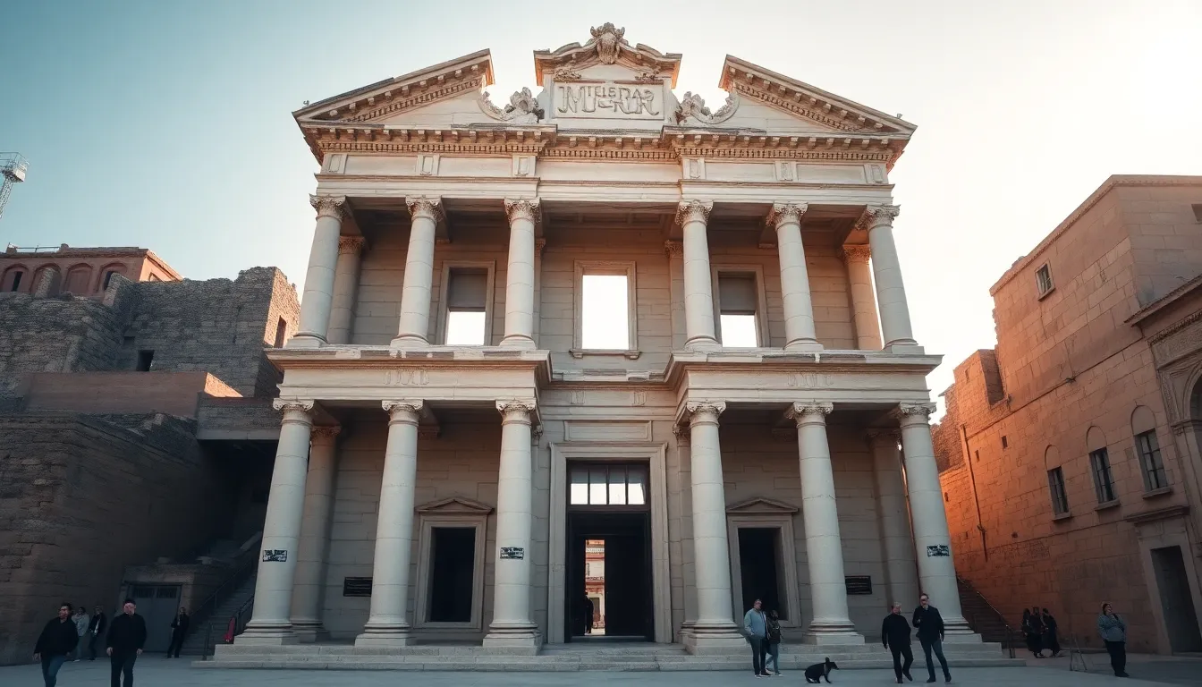 The Library of Celsus and the Ruins of Ephesus