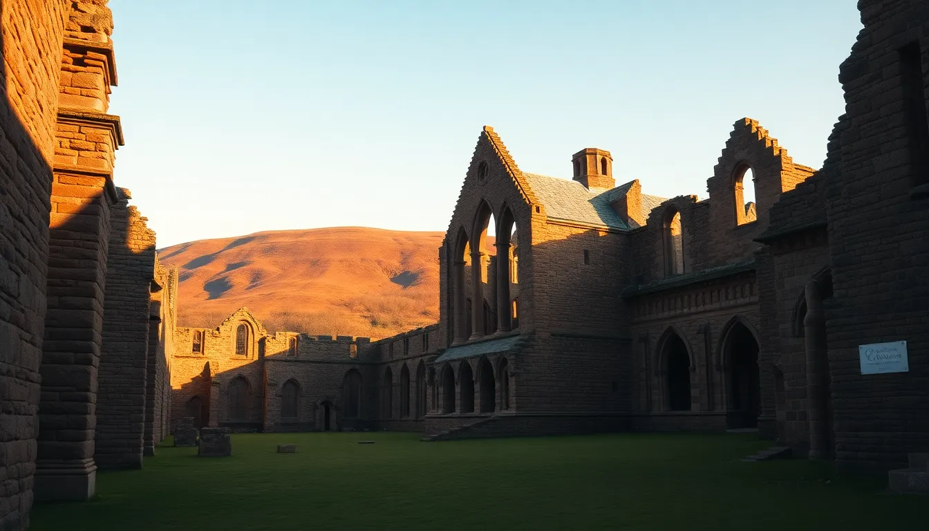 Melrose, Dryburgh, and the Border Abbeys