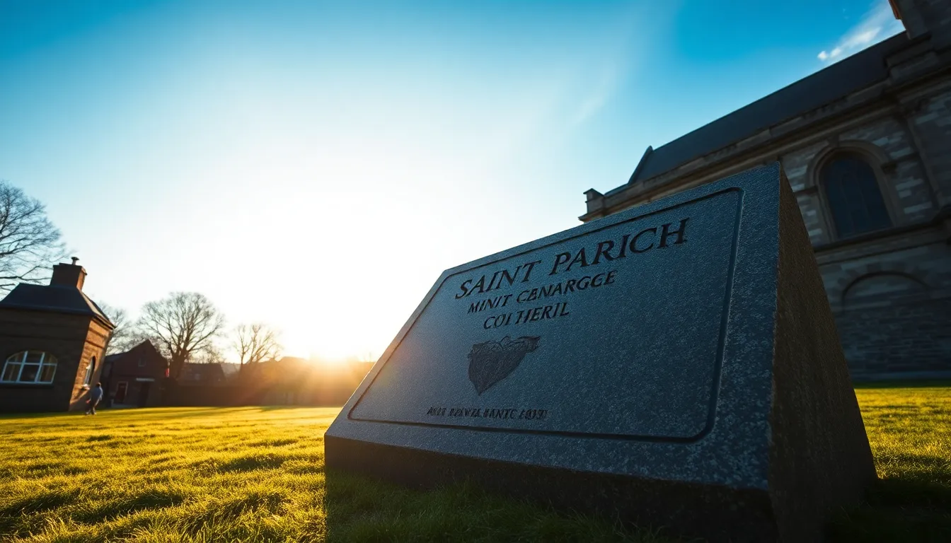 Downpatrick and the Grave of Saint Patrick