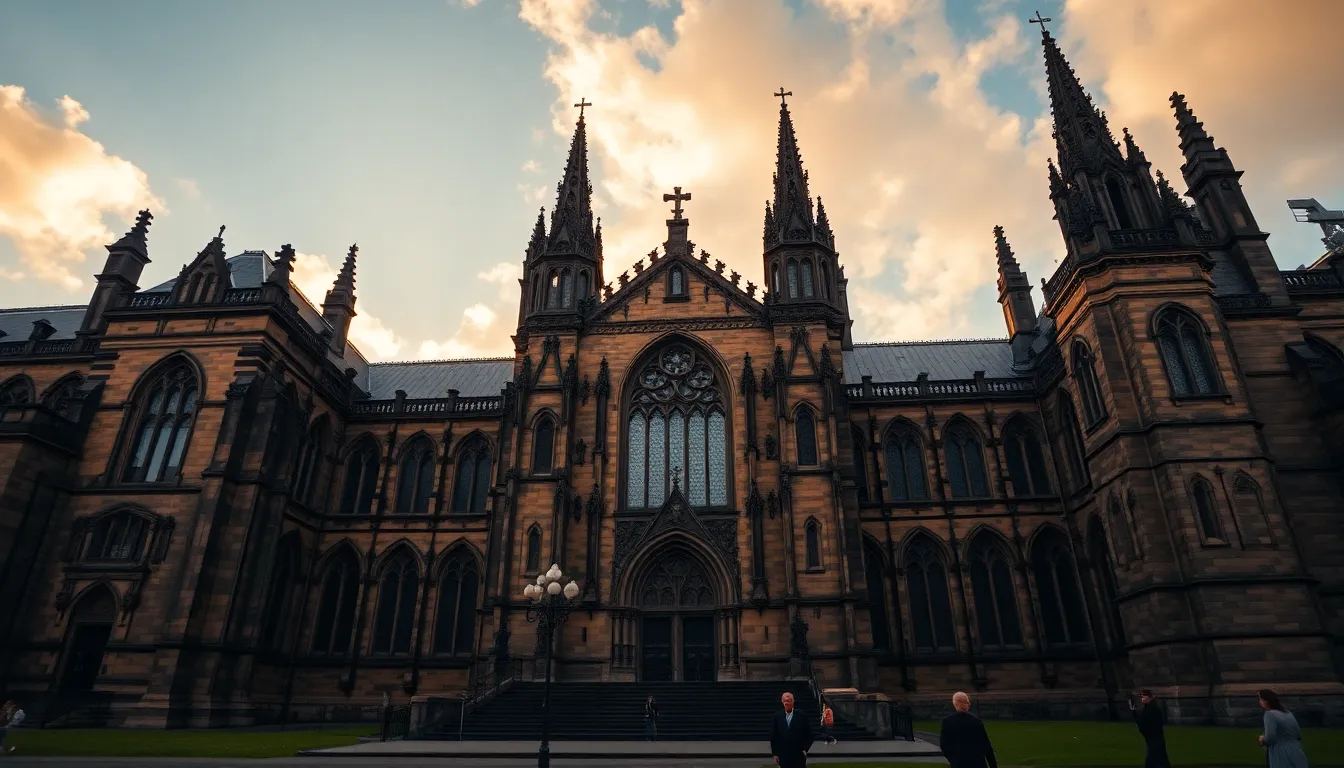 Glasgow Cathedral and the Tomb of Saint Mungo