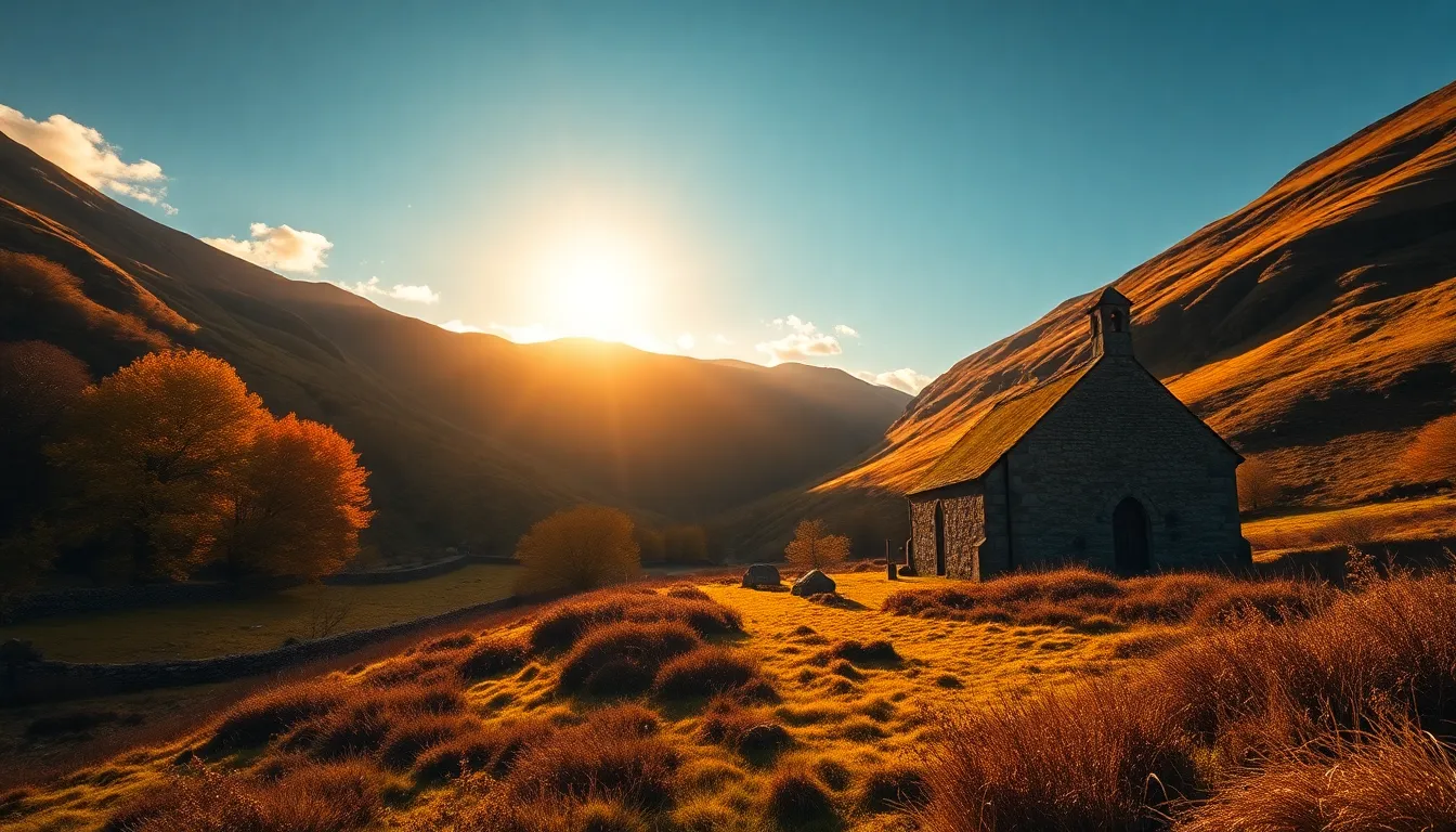 United Kingdom Heritage Travel in Autumn