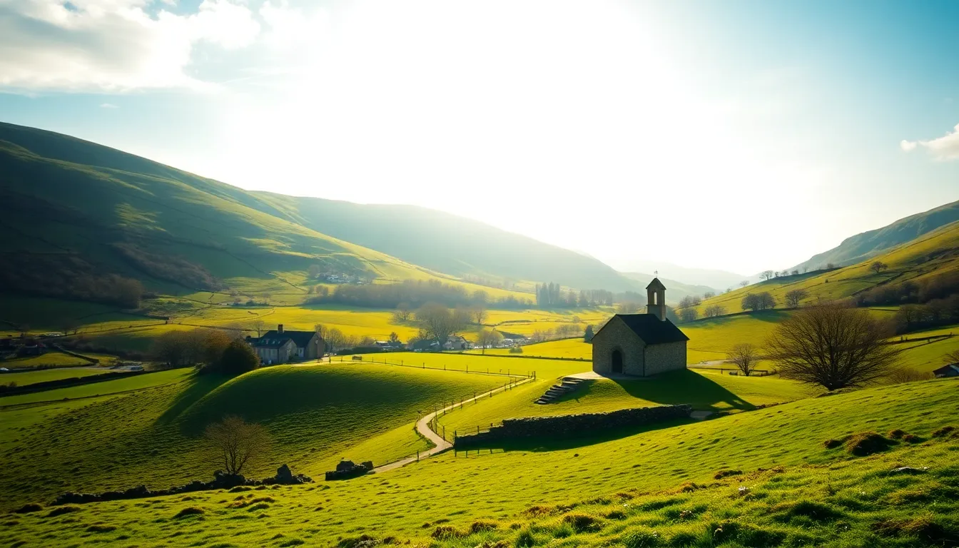 United Kingdom Heritage Travel in Spring